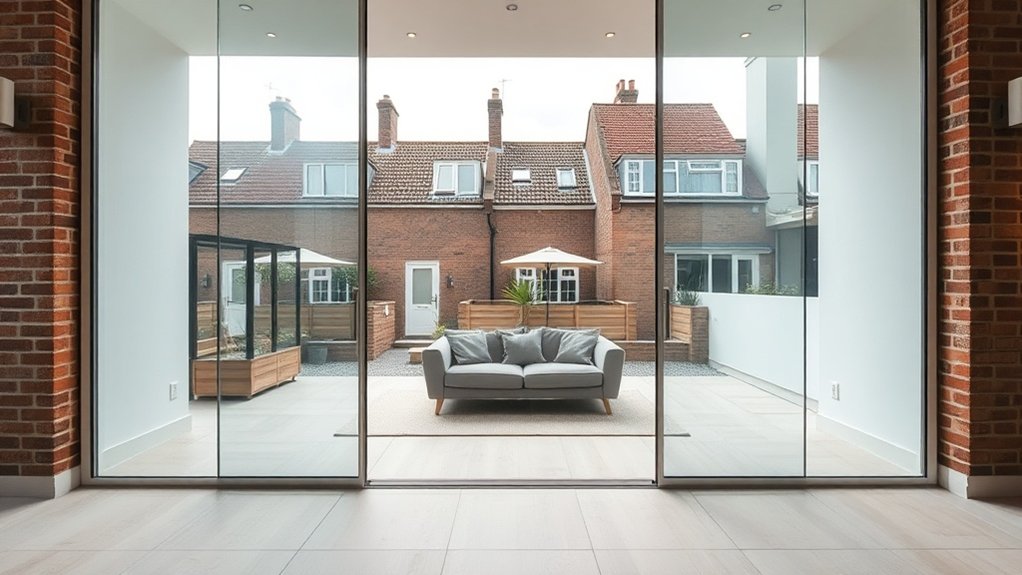 Frameless Glass Doors West Kensington