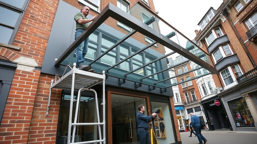 Shopfront Canopy West Kensington