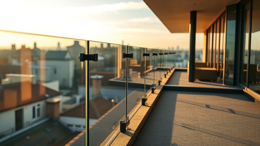 Terrace Glass Balustrades West Kensington